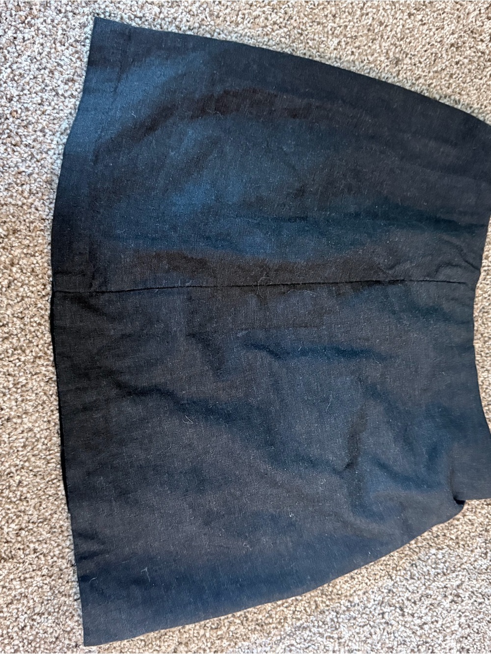 Abercrombie & Fitch Black Mini Skirt with Subtle Texture